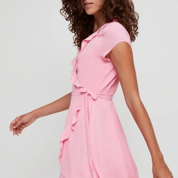 Sunday Best Ruffle Wrap Dress - Picture 5 of 5